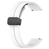 Strap-it Strap-it Bracelet silicone D-buckle Huawei Watch GT Runner (blanc) Strap-it Strap-it Bracelet silicone D-buckle Huawei Watch GT Runner (blanc)