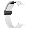 Strap-it Strap-it Bracelet silicone D-buckle Huawei Watch GT Runner (blanc) Strap-it Strap-it Bracelet silicone D-buckle Huawei Watch GT Runner (blanc)