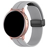 Strap-it Strap-it Bracelet silicone D-buckle Samsung Galaxy Watch 3 45mm (gris clair) Strap-it Strap-it Bracelet silicone D-buckle Samsung Galaxy Watch 3 45mm (gris clair)