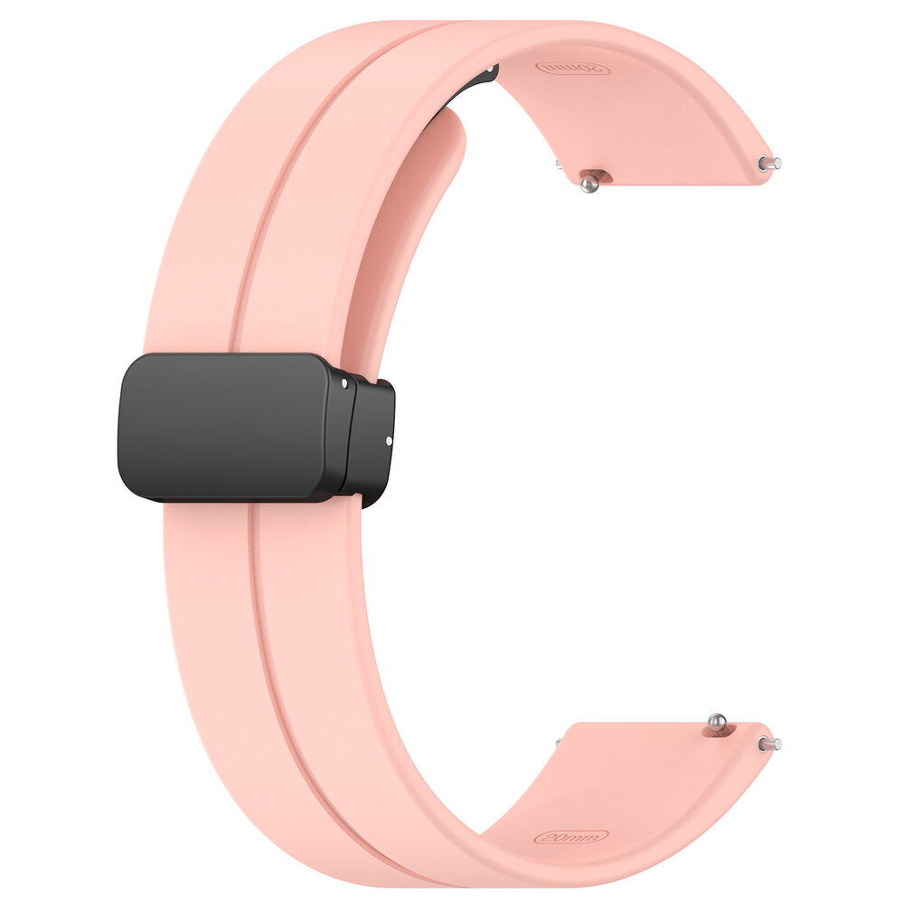 Strap-it Strap-it Bracelet silicone D-buckle Polar Ignite 2 (rose)