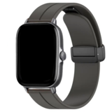 Strap-it Bracelet silicone D-buckle Amazfit GTS 2 (gris foncé)