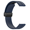 Strap-it Strap-it Bracelet silicone D-buckle Samsung Gear Sport (bleu foncé)