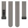 Strap-it Strap-it Bracelet silicone D-buckle Samsung Galaxy Watch 42mm (gris foncé) Strap-it Strap-it Bracelet silicone D-buckle Samsung Galaxy Watch 42mm (gris foncé)