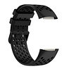 Strap-it Strap-it Bracelet silicone avec trous Fitbit Charge 5 (noir) Strap-it Strap-it Bracelet silicone avec trous Fitbit Charge 5 (noir)