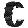 Strap-it Strap-it Bracelet silicone avec trous Fitbit Charge 5 (noir) Strap-it Strap-it Bracelet silicone avec trous Fitbit Charge 5 (noir)