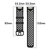 Strap-it Strap-it Bracelet silicone avec trous Fitbit Charge 5 (noir) Strap-it Strap-it Bracelet silicone avec trous Fitbit Charge 5 (noir)