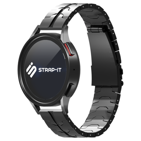 Strap-it Strap-it Bracelet acier fer Xiaomi Watch S1 (noir) Strap-it Strap-it Bracelet acier fer Xiaomi Watch S1 (noir)