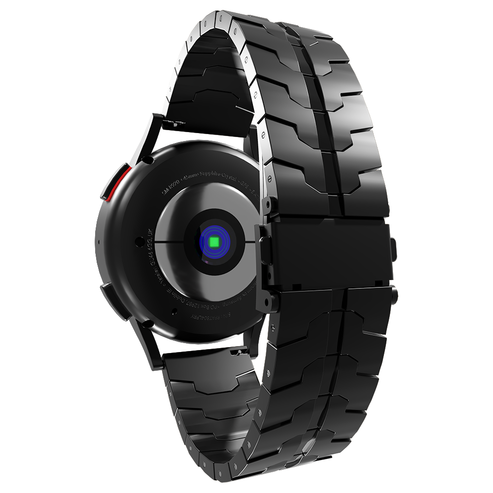 Strap-it Strap-it Bracelet acier fer OnePlus Watch (noir)