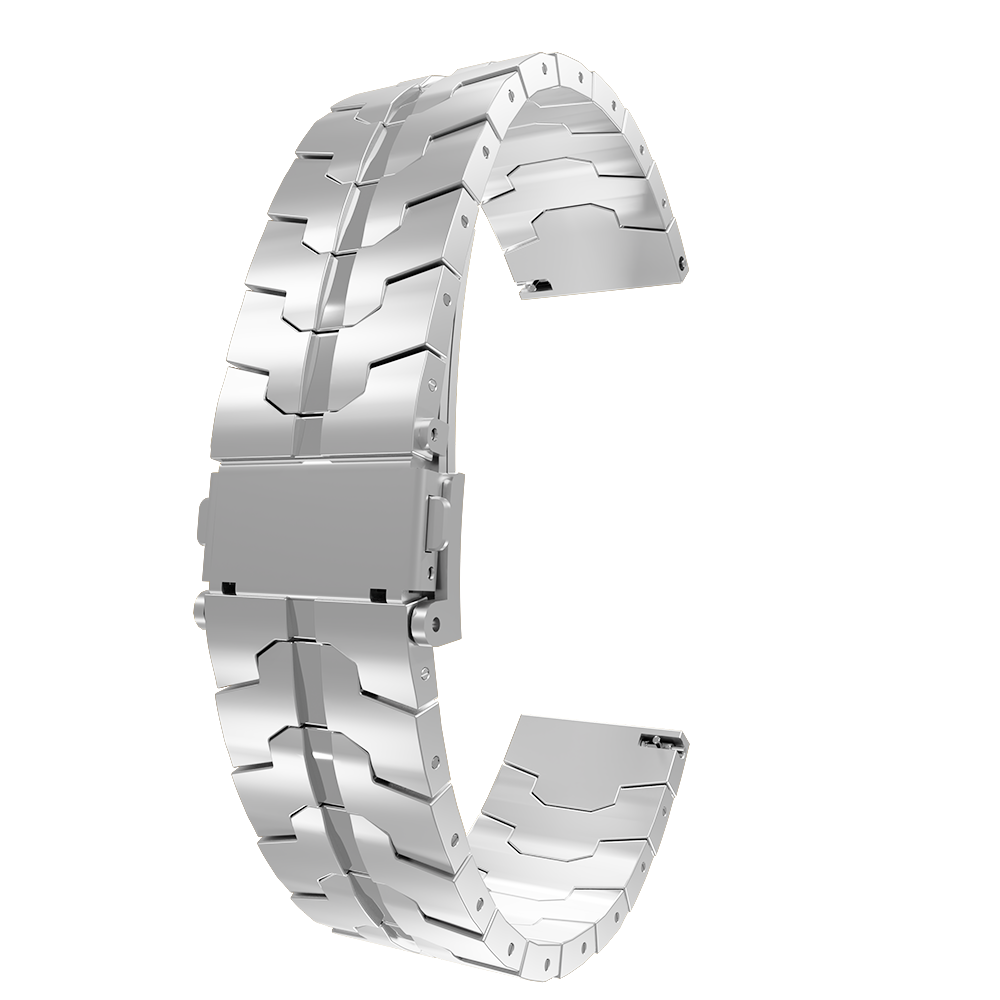 Strap-it Strap-it Bracelet acier fer Polar Grit X (argent)