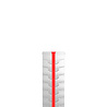 Strap-it Strap-it Bracelet acier fer Amazfit GTR 3 (Pro) (argent/rouge) Strap-it Strap-it Bracelet acier fer Amazfit GTR 3 (Pro) (argent/rouge)
