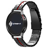 Strap-it Strap-it Bracelet acier fer Polar Grit X Pro (noir/rouge) Strap-it Strap-it Bracelet acier fer Polar Grit X Pro (noir/rouge)