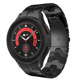 Strap-it Bracelet acier fer Samsung Galaxy Watch 5 Pro (noir)