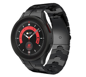 Strap-it Bracelet acier fer Samsung Galaxy Watch 5 Pro (noir)