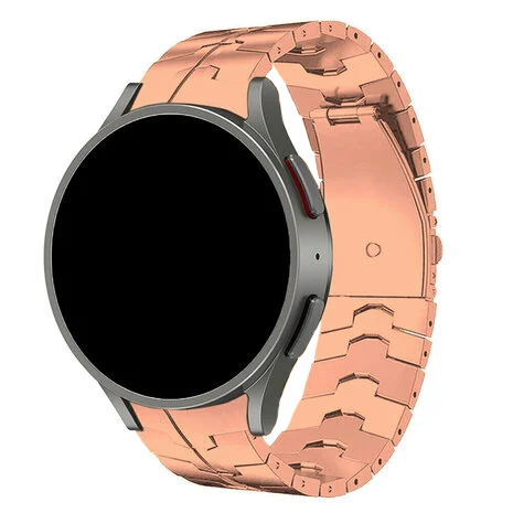 Strap-it Strap-it Bracelet acier fer Samsung Galaxy Watch 5 40mm (or rose) Strap-it Strap-it Bracelet acier fer Samsung Galaxy Watch 5 40mm (or rose)