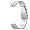 Strap-it Strap-it Bracelet acier fer Amazfit GTS 2 (argent/rouge) Strap-it Strap-it Bracelet acier fer Amazfit GTS 2 (argent/rouge)