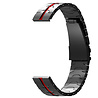 Strap-it Strap-it Bracelet acier fer Amazfit GTS 2 (noir/rouge) Strap-it Strap-it Bracelet acier fer Amazfit GTS 2 (noir/rouge)
