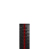 Strap-it Strap-it Bracelet acier fer Samsung Galaxy Watch 42mm (noir/rouge) Strap-it Strap-it Bracelet acier fer Samsung Galaxy Watch 42mm (noir/rouge)