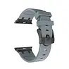Strap-it Strap-it Bracelet silicone de luxe liquide Apple Watch (gris foncé avec noir) Strap-it Strap-it Bracelet silicone de luxe liquide Apple Watch (gris foncé avec noir)