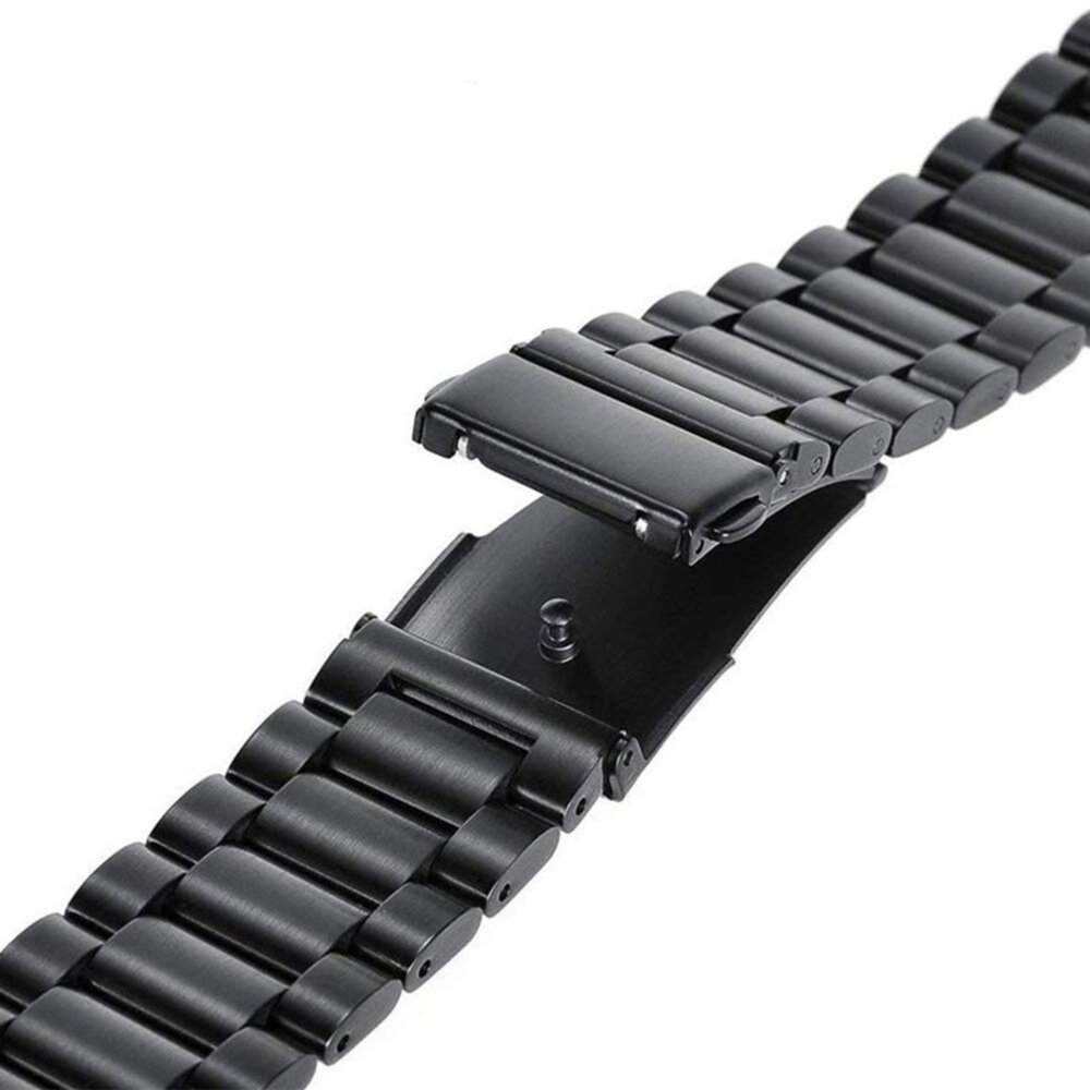Strap-it Strap-it Bracelet titane Samsung Galaxy Watch Active (noir)