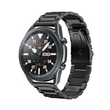 Strap-it Bracelet titane Samsung Galaxy Watch 3 45mm (noir)