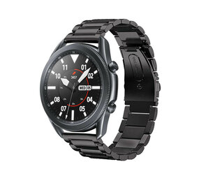 Strap-it Bracelet titane Samsung Galaxy Watch 3 45mm (noir)
