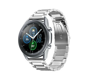 Strap-it Bracelet titane Samsung Galaxy Watch 3 45mm (argent)