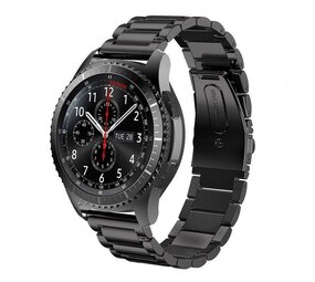 Strap-it Bracelet titane Samsung Gear S3 (noir)