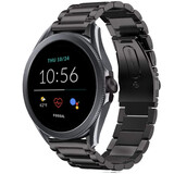 Strap-it Bracelet titane Fossil Gen 5e 44mm (noir)