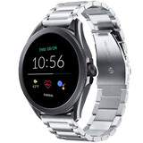 Strap-it Bracelet titane Fossil Gen 5e 44mm (argent)