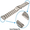 Strap-it Strap-it Bracelet titane Huawei Watch GT 3 Pro 46mm (titanium) Strap-it Strap-it Bracelet titane Huawei Watch GT 3 Pro 46mm (titanium)