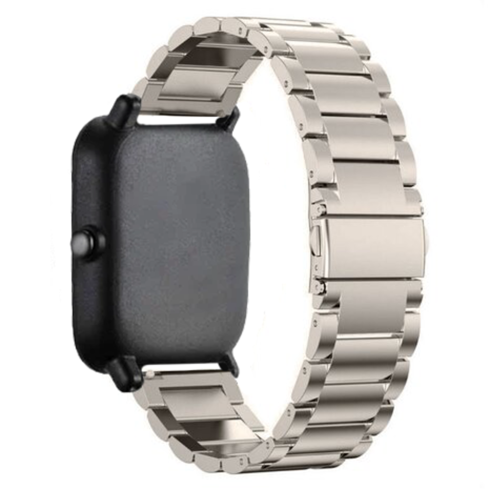 Strap-it Strap-it Bracelet titane Xiaomi Amazfit GTS (titanium)