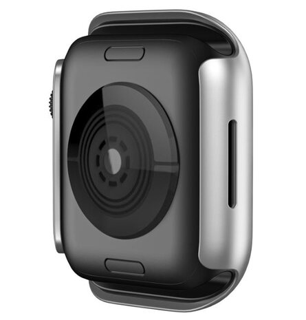 Strap-it Strap-it Coque rigide Apple Watch 7/8/9 41mm (argent)