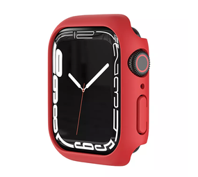 Strap-it Coque rigide Apple Watch 7/8/9 45mm (rouge)
