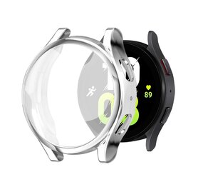 Strap-it Coque de TPU Samsung Galaxy Watch 5 44mm (argent)