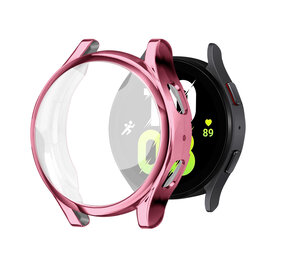 Strap-it Coque de TPU Samsung Galaxy Watch 5 44mm (rosé rouge)