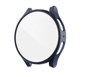 Strap-it Coque rigide avec verre Samsung Galaxy Watch 5 40mm (bleu foncé)