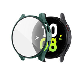 Strap-it Coque rigide avec verre Samsung Galaxy Watch 5 44mm (vert)
