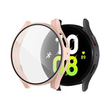 Strap-it Coque rigide avec verre Samsung Galaxy Watch 5 44mm (sable rose)