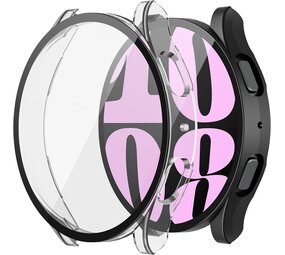 Strap-it Coque rigide avec verre Samsung Galaxy Watch 6 40mm (transparent)