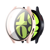 Strap-it Coque rigide avec verre Samsung Galaxy Watch 6 40mm (rose)