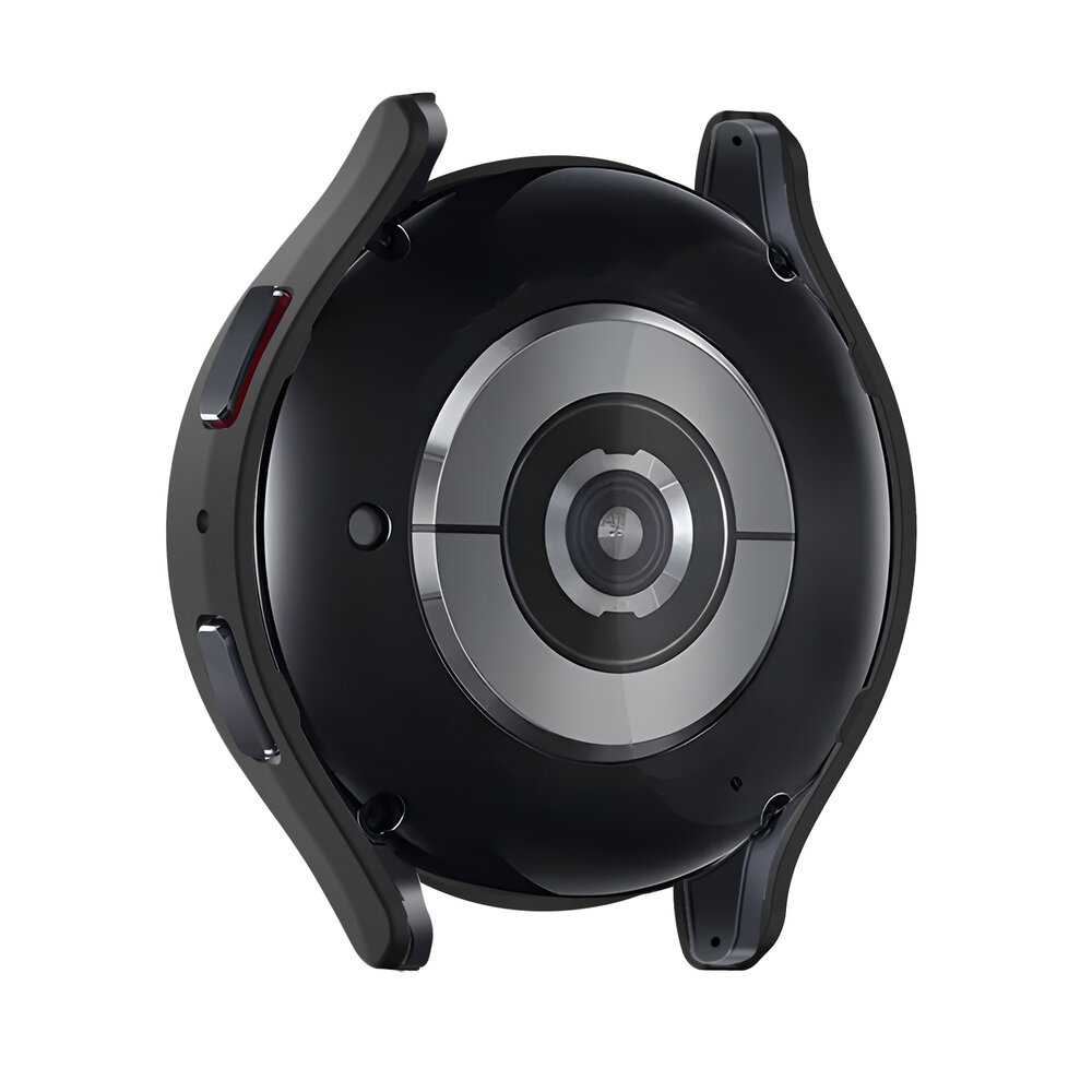 Strap-it Strap-it Coque rigide avec verre Samsung Galaxy Watch 6 44mm (noir)