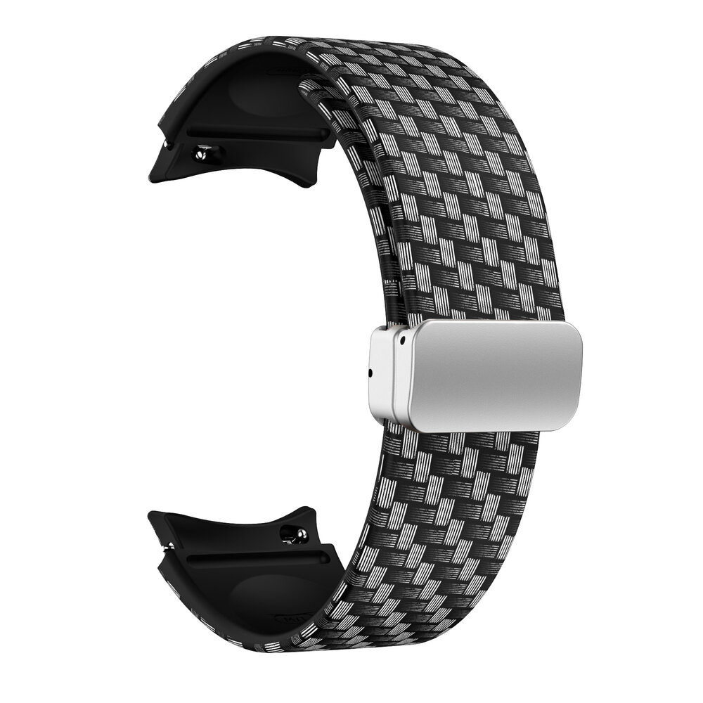Strap-it Strap-it Bracelet magnetique Carbon Fibre Samsung Galaxy Watch 5 40mm
