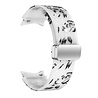 Strap-it Strap-it Bracelet magnetique Transparent Flower Samsung Galaxy Watch 5 44mm Strap-it Strap-it Bracelet magnetique Transparent Flower Samsung Galaxy Watch 5 44mm