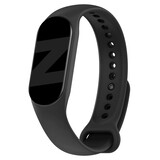 Bandz Bandz Bracelet Silicone 'Classic'  Xaomi Mi Band 6 (noir)