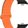 Strap-it Strap-it Bracelet silicone magnetique Redmi Watch 4 (noir/orange) Strap-it Strap-it Bracelet silicone magnetique Redmi Watch 4 (noir/orange)