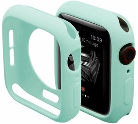 Strap-it Coque en TPU Apple Watch (aqua)