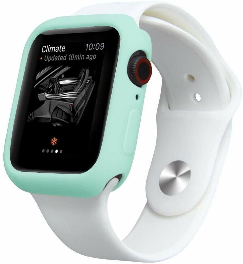 Strap-it Strap-it Coque en TPU Apple Watch (aqua)