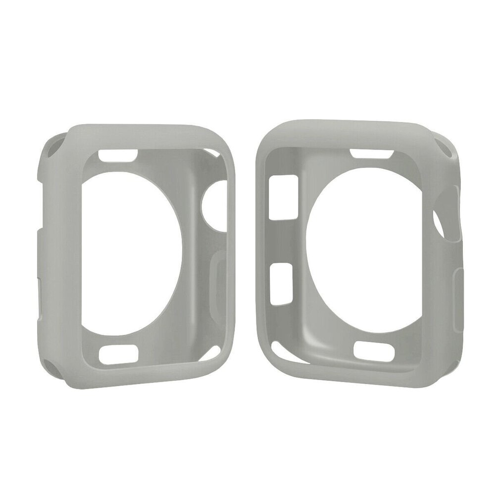 Strap-it Strap-it Coque en TPU Apple Watch (gris)