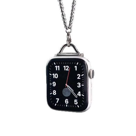 Strap-it Strap-it Collier Apple Watch 'Dragon Steel' (argent)