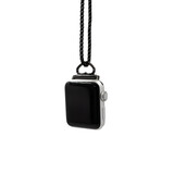 Strap-it Collier Apple Watch avec coeur (noir)